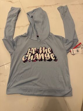 Hind Light Blue Girls Graphic Tee